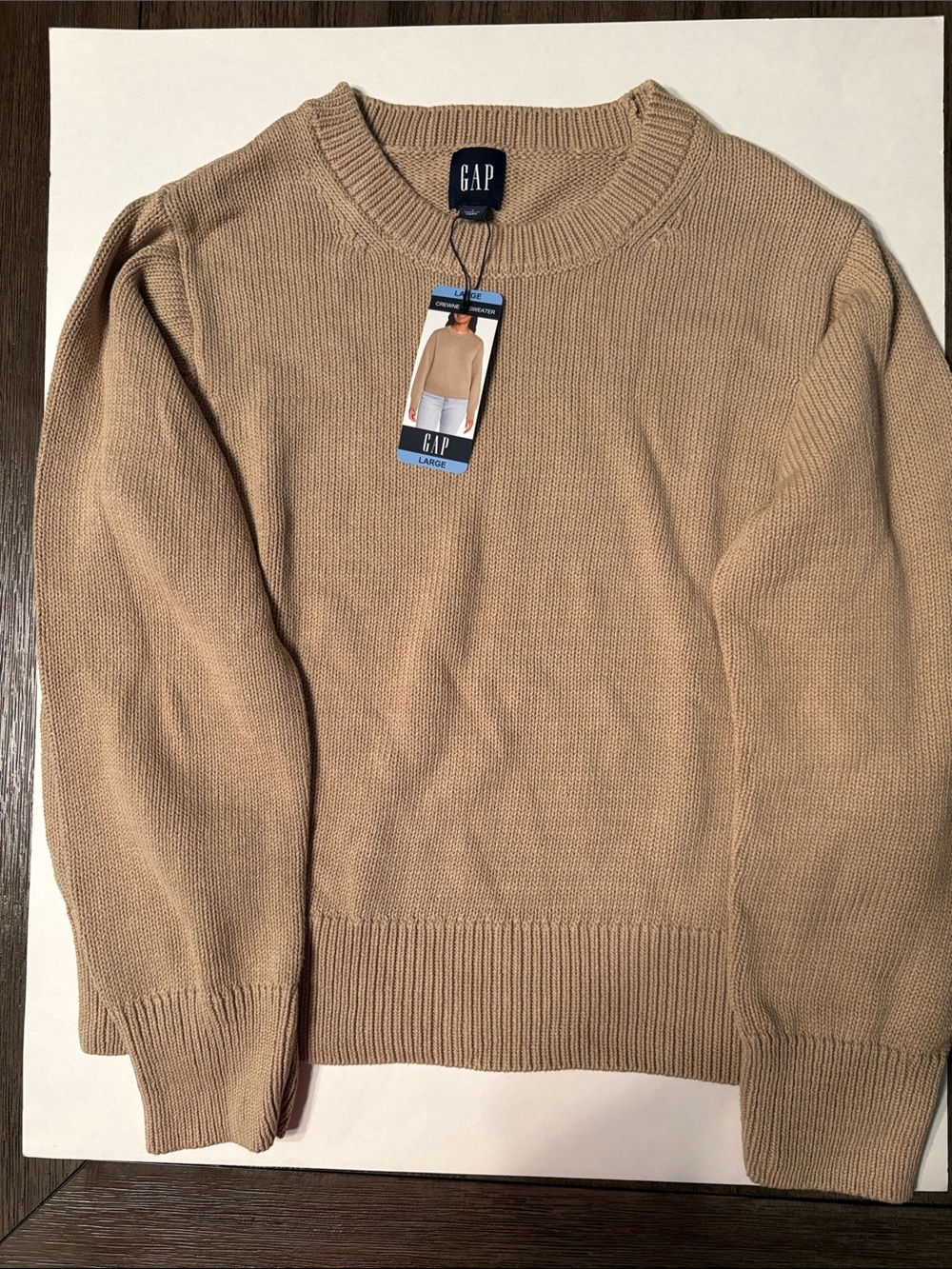 GAP Women's Sweater in Camel/Tan